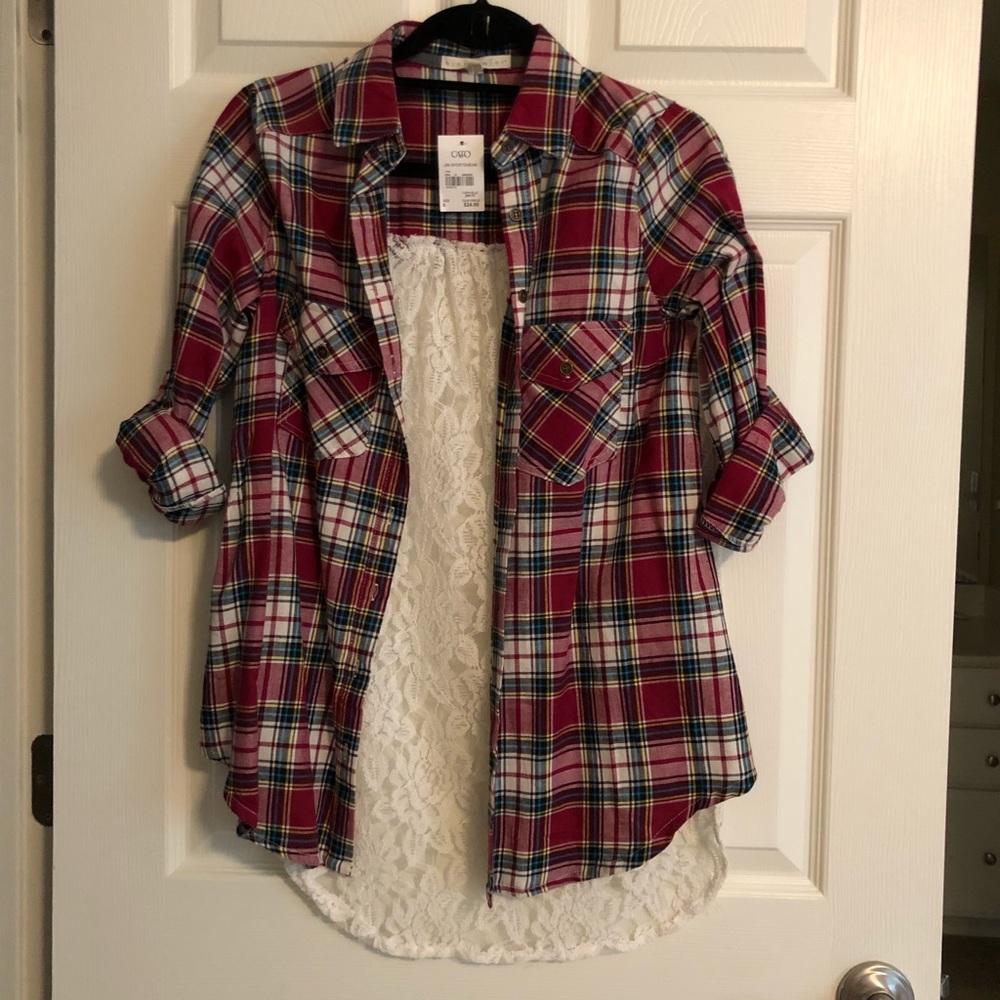Flannel button down - Picture 1 of 5